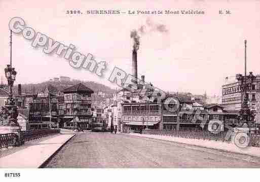 Ville de SURESNES, carte postale ancienne Ville de SURESNES, carte postale ancienne