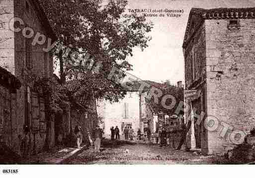 Ville de TAYRAC, carte postale ancienne