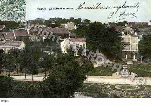 Ville de THIAIS, carte postale ancienne