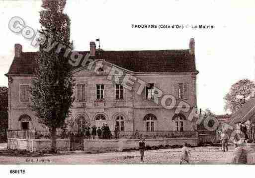 Ville de TROUHANS, carte postale ancienne