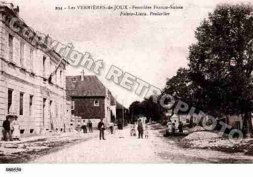 Ville de VERRIERESDEJOUX, carte postale ancienne Ville de VERRIERESDEJOUX, carte postale ancienne