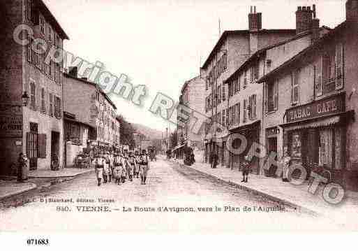 Ville de VIENNE, carte postale ancienne