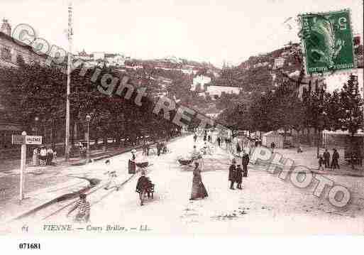 Ville de VIENNE, carte postale ancienne