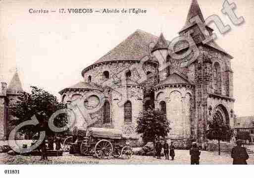 Ville de VIGEOIS, carte postale ancienne