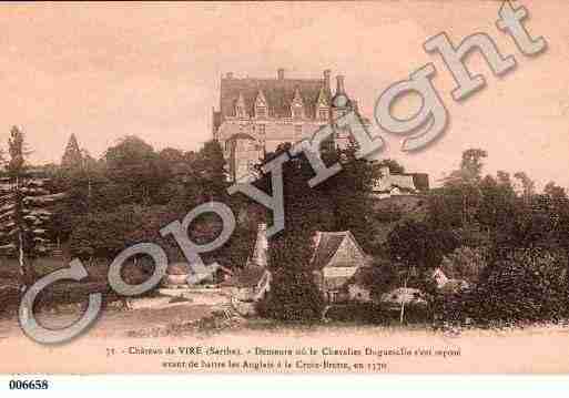 Ville de VIREENCHAMPAGNE, carte postale ancienne