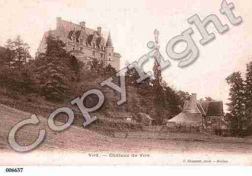 Ville de VIREENCHAMPAGNE, carte postale ancienne