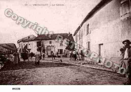 Ville de VRONCOURT, carte postale ancienne