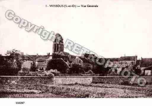 Ville de WISSOUS, carte postale ancienne