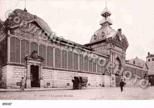 Ville de AGEN, carte postale ancienne