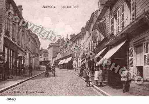 Ville de AUMALE, carte postale ancienne