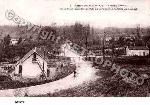 Ville de BALLANCOURTSURESSONNE, carte postale ancienne