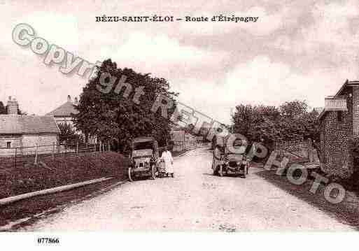 Ville de BEZUSAINTELOI, carte postale ancienne