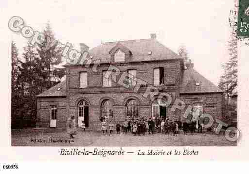 Ville de BIVILLELABAIGNARDE, carte postale ancienne