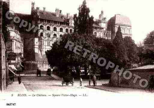 Ville de BLOIS, carte postale ancienne