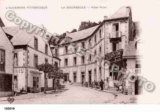 Ville de BOURBOULE(LA), carte postale ancienne