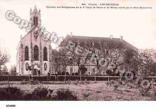 Ville de BROUZILS(LES), carte postale ancienne