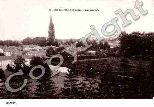 Ville de BROUZILS(LES), carte postale ancienne