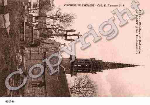 Ville de CAST, carte postale ancienne