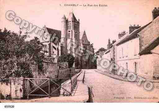 Ville de CHAMBLY, carte postale ancienne