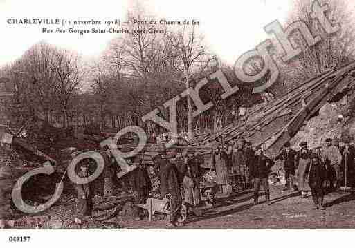 Ville de CHARLEVILLEMEZIERES, carte postale ancienne