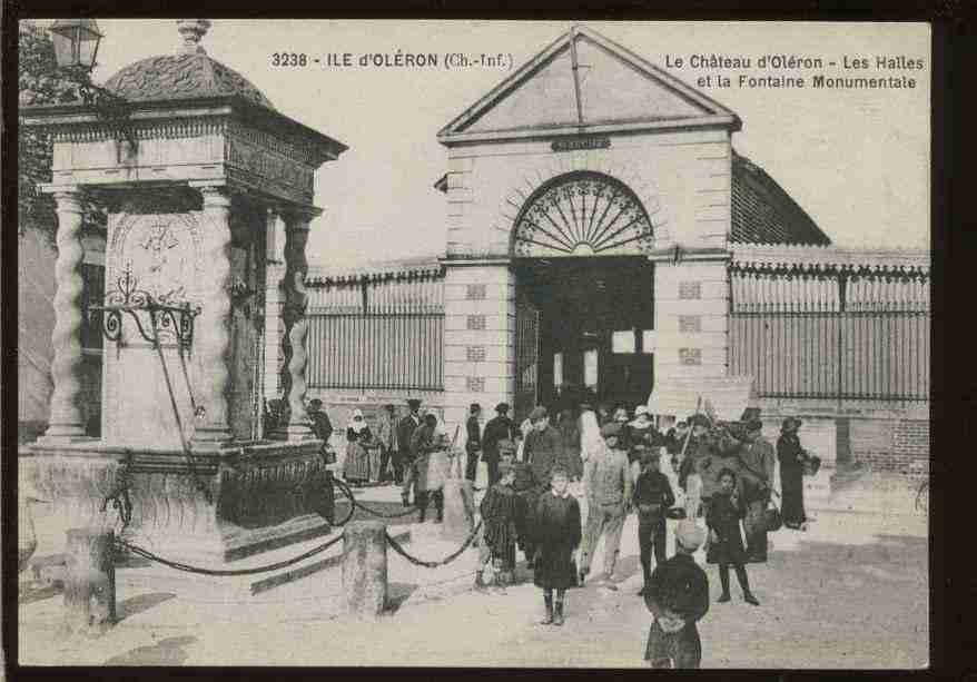 Ville de CHATEAUD'OLERON(LE), carte postale ancienne