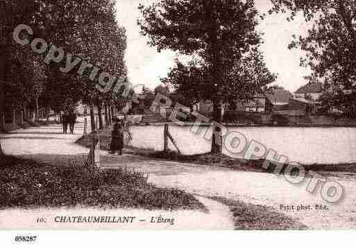 Ville de CHATEAUMEILLANT, carte postale ancienne