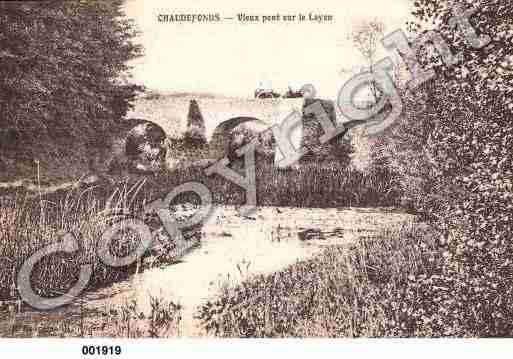 Ville de CHAUDEFONDSSURLAYON, carte postale ancienne