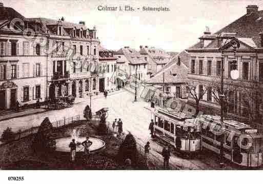 Ville de COLMAR, carte postale ancienne