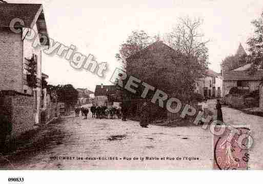 Ville de COLOMBEYLESDEUXEGLISES, carte postale ancienne Ville de COLOMBEYLESDEUXEGLISES, carte postale ancienne