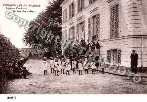 Ville de CORMEILLESENPARISIS, carte postale ancienne