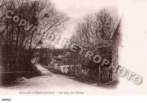 Ville de CORVOLD'EMBERNARD, carte postale ancienne