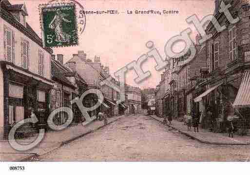 Ville de COSNED'ALLIER, carte postale ancienne