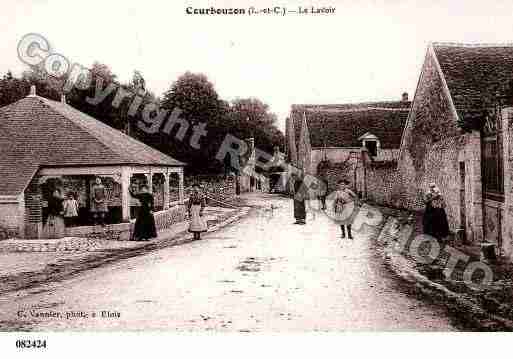 Ville de COURBOUZON, carte postale ancienne