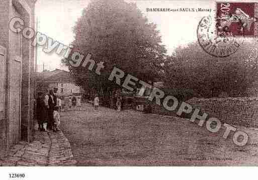 Ville de DAMMARIESURSAULX, carte postale ancienne Ville de DAMMARIESURSAULX, carte postale ancienne