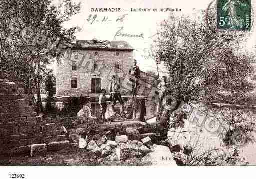 Ville de DAMMARIESURSAULX, carte postale ancienne Ville de DAMMARIESURSAULX, carte postale ancienne