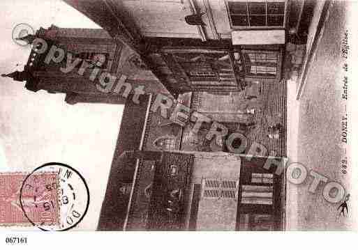 Ville de DONZY, carte postale ancienne