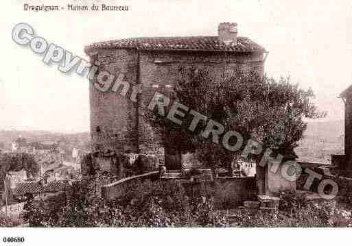 Ville de DRAGUIGNAN, carte postale ancienne