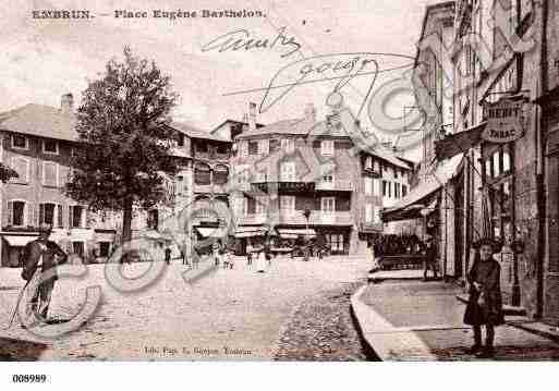 Ville de EMBRUN, carte postale ancienne