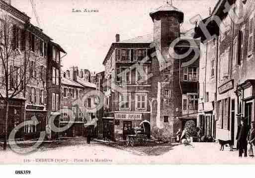 Ville de EMBRUN, carte postale ancienne