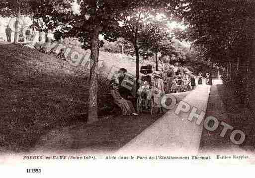 Ville de FORGESLESEAUX, carte postale ancienne