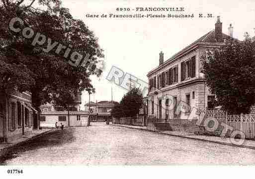 Ville de FRANCONVILLE, carte postale ancienne