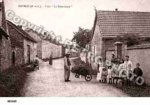 Ville de HAVELU, carte postale ancienne