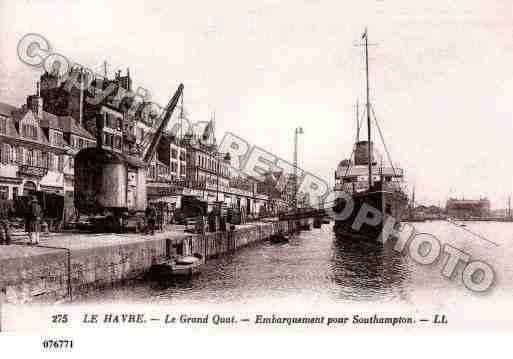 Ville de HAVRE(LE), carte postale ancienne