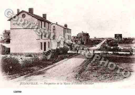 Ville de JULLOUVILLE, carte postale ancienne