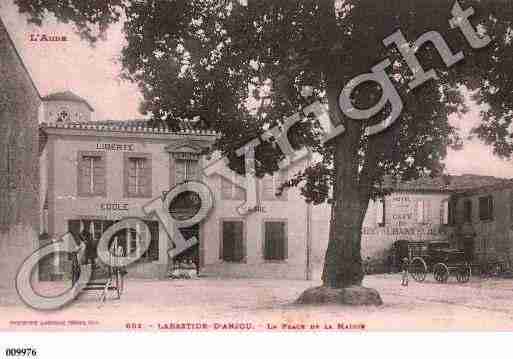 Ville de LABASTIDED'ANJOU, carte postale ancienne