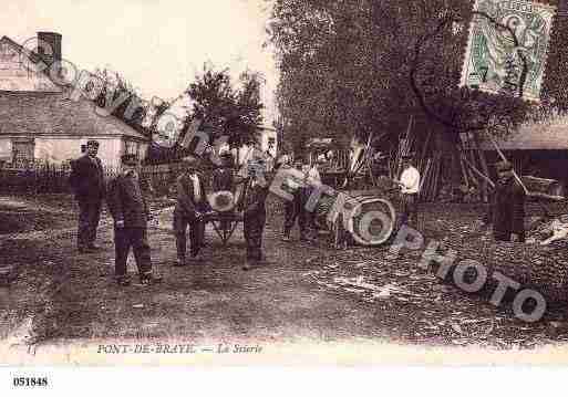 Ville de LAVENAY, carte postale ancienne