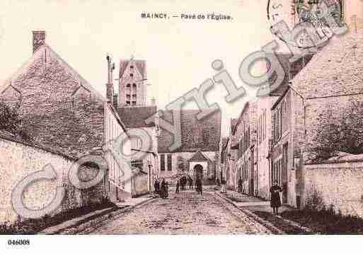 Ville de MAINCY, carte postale ancienne