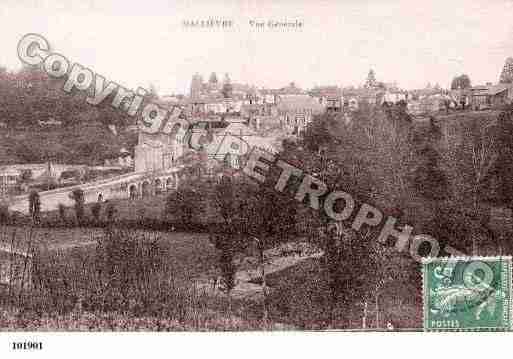 Ville de MALLIEVRE, carte postale ancienne