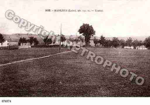 Ville de MARLHES, carte postale ancienne