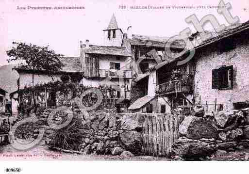 Ville de MIGLOS, carte postale ancienne